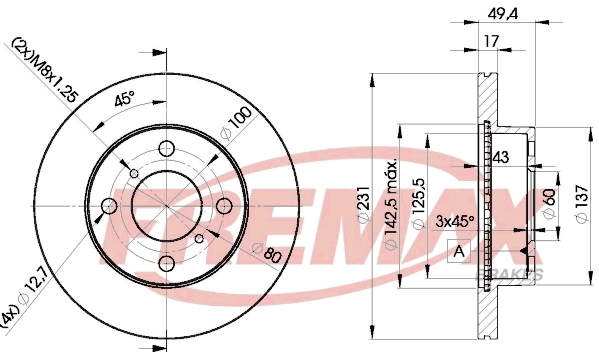 Brake Disc (BD-6044)