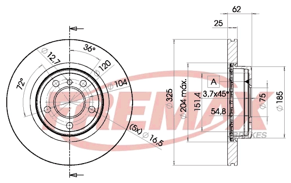 Brake Disc (BD-2217)