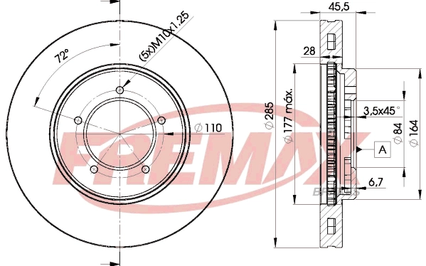 Brake Disc (BD-2610)