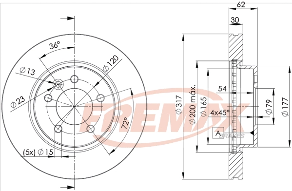 Brake Disc (BD-7360)
