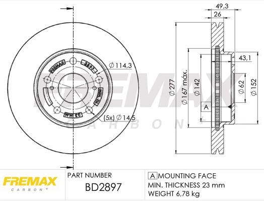 Brake Disc (BD-2897)