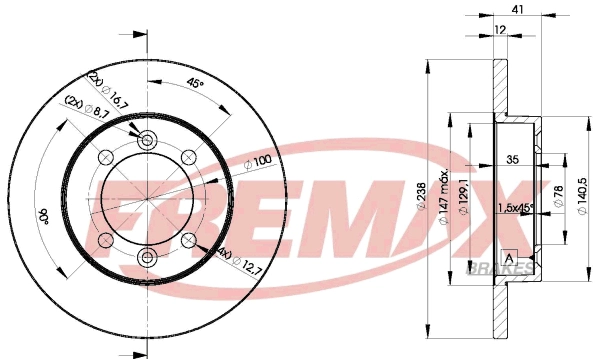 Brake Disc (BD-4706)