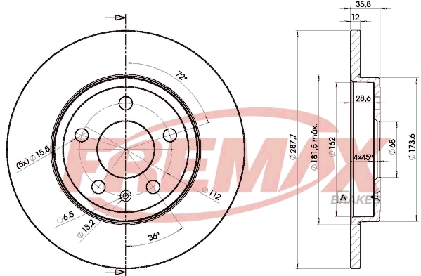 Brake Disc (BD-5316)