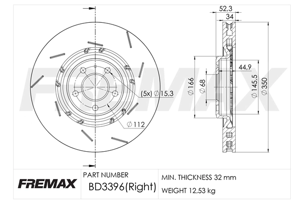 Brake Disc (BD-3396)