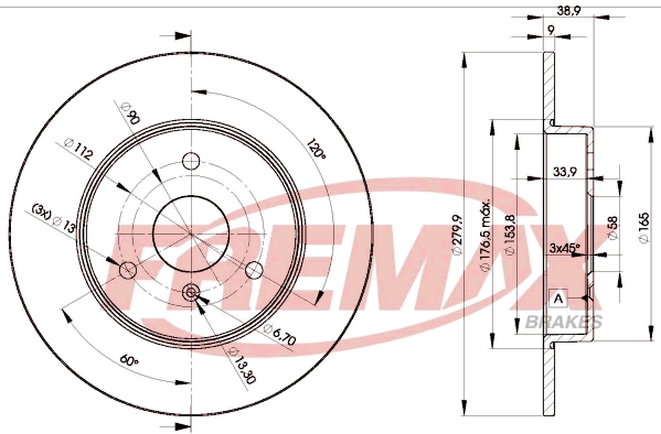 Brake Disc (BD-4341)