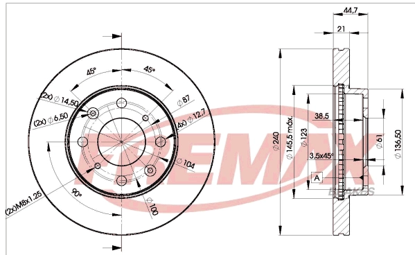 Brake Disc (BD-1701)
