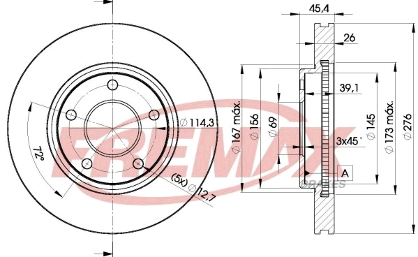Brake Disc (BD-5399)