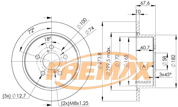 Brake Disc (BD-7033)