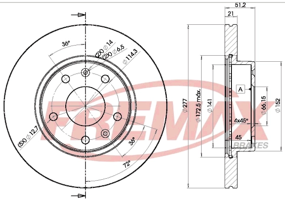 Brake Disc (BD-1010)