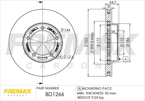 Brake Disc (BD-1266)