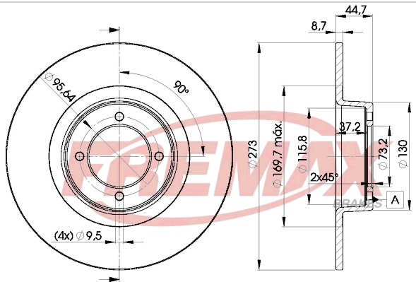 Brake Disc (BD-0387)