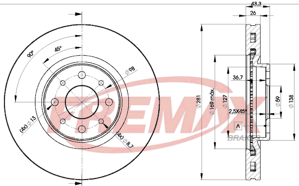 Brake Disc (BD-5546)