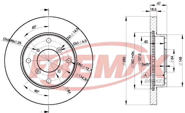 Brake Disc (BD-6040)