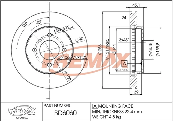 Brake Disc (BD-6060)