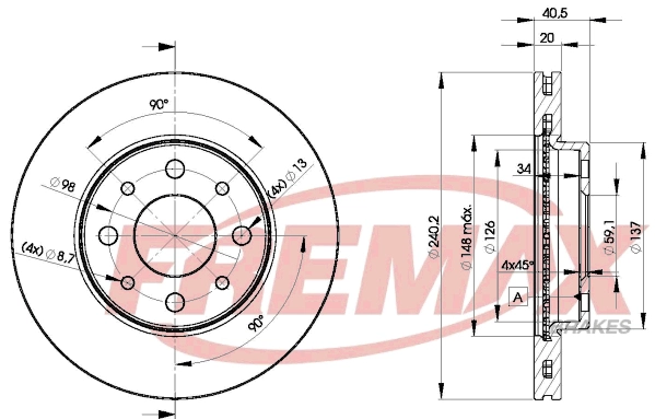 Brake Disc (BD-8929)