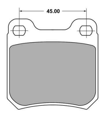 Brake Pad Set, disc brake (FBP-0717-01)