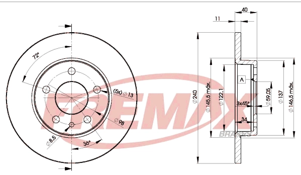 Brake Disc (BD-1437)
