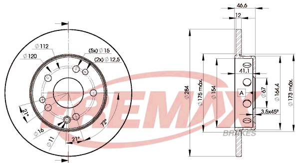 Brake Disc (BD-7210)