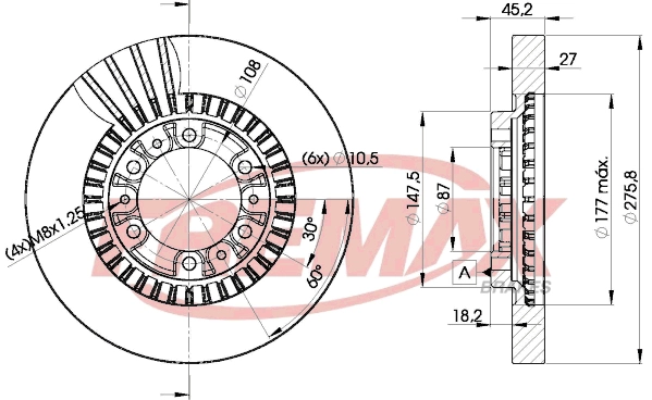 Brake Disc (BD-7041)