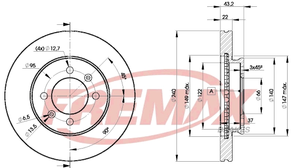 Brake Disc (BD-8970)