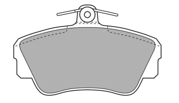 Brake Pad Set, disc brake (FBP-0870)