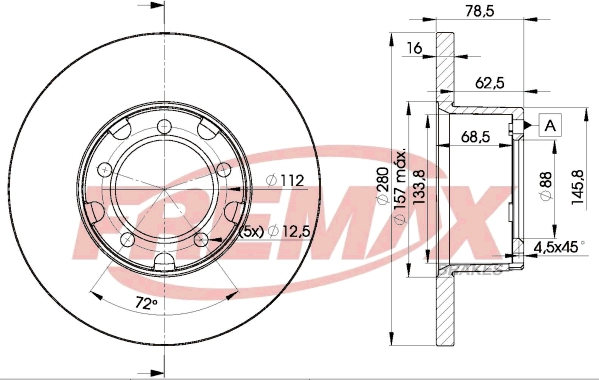 Brake Disc (BD-4280)