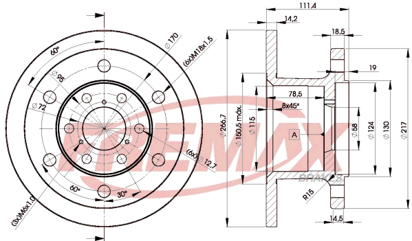 Brake Disc (BD-3907)