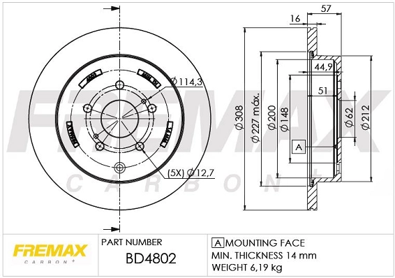 Brake Disc (BD-4802)