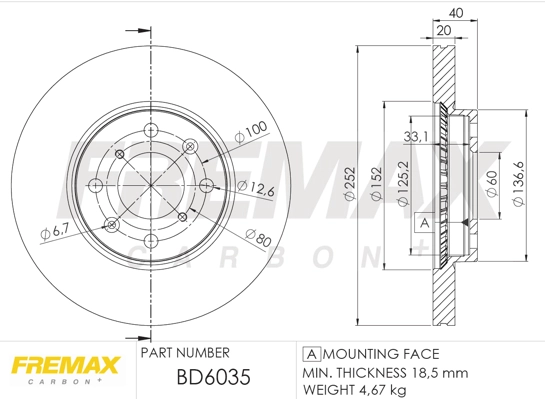 Brake Disc (BD-6035)
