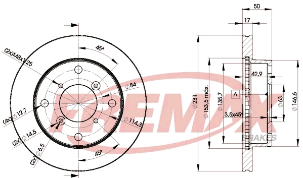 Brake Disc (BD-6030)