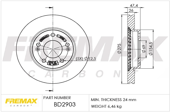 Brake Disc (BD-2903)