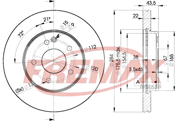 Brake Disc (BD-3182)