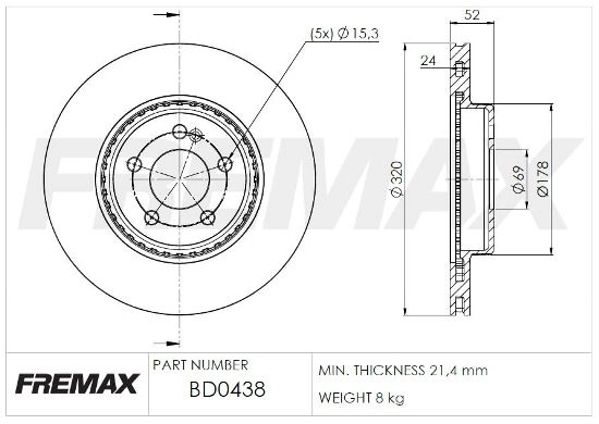 Brake Disc (BD-0438)