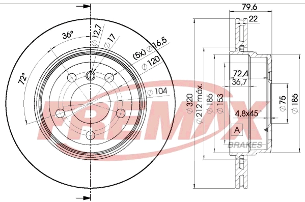 Brake Disc (BD-2218)