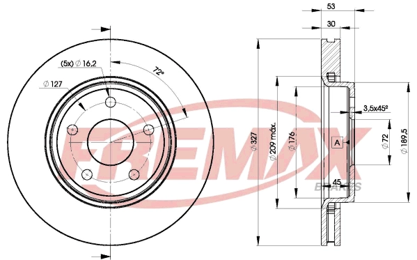 Brake Disc (BD-9269)
