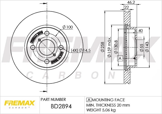 Brake Disc (BD-2894)