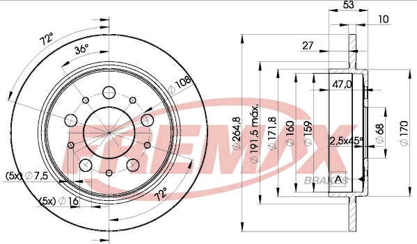 Brake Disc (BD-9290)