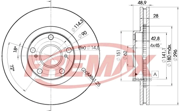 Brake Disc (BD-2820)