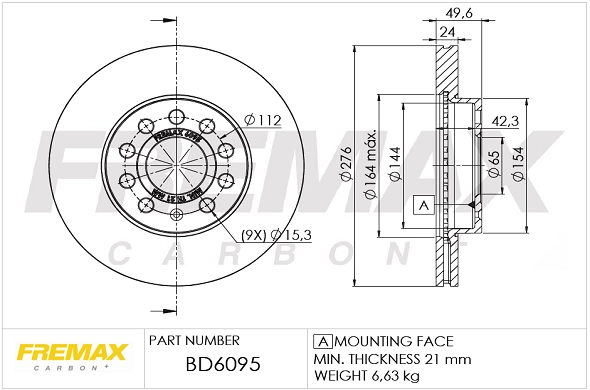 Brake Disc (BD-6095)