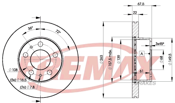 Brake Disc (BD-9131)