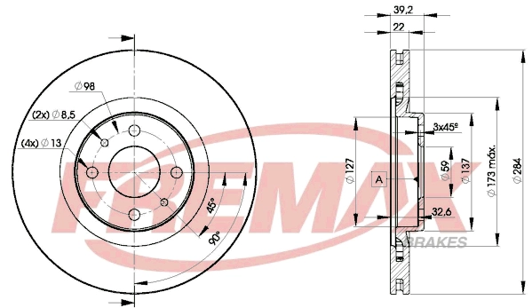 Brake Disc (BD-7947)
