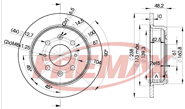 Brake Disc (BD-0817)