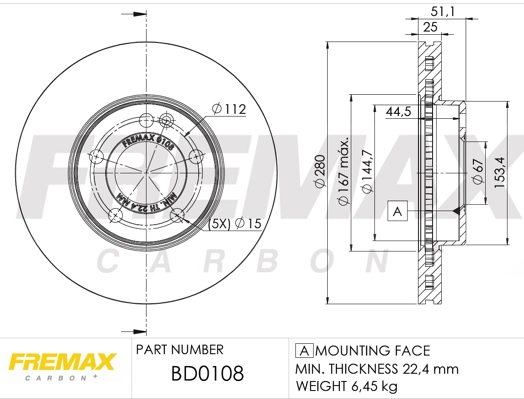 Brake Disc (BD-0108)