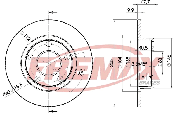 Brake Disc (BD-4062)