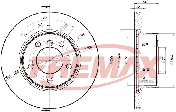 Brake Disc (BD-6464)