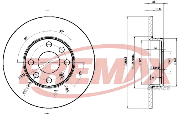 Brake Disc (BD-9058)