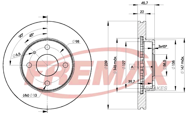 Brake Disc (BD-8195)