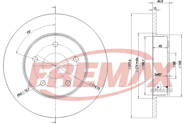 Brake Disc (BD-4101)