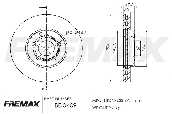 Brake Disc (BD-0409)