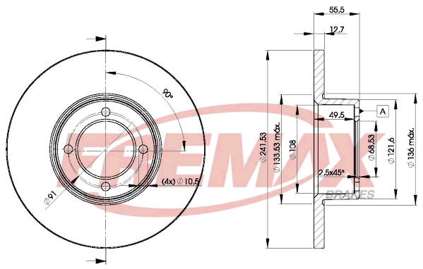 Brake Disc (BD-0751)